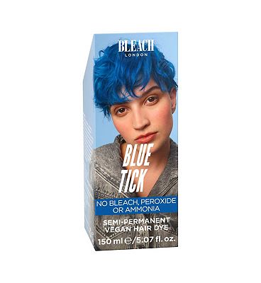 Click to view product details and reviews for Bleach London Blue Tick Super Cool Colour Semi Permanent Hair Colour150ml.