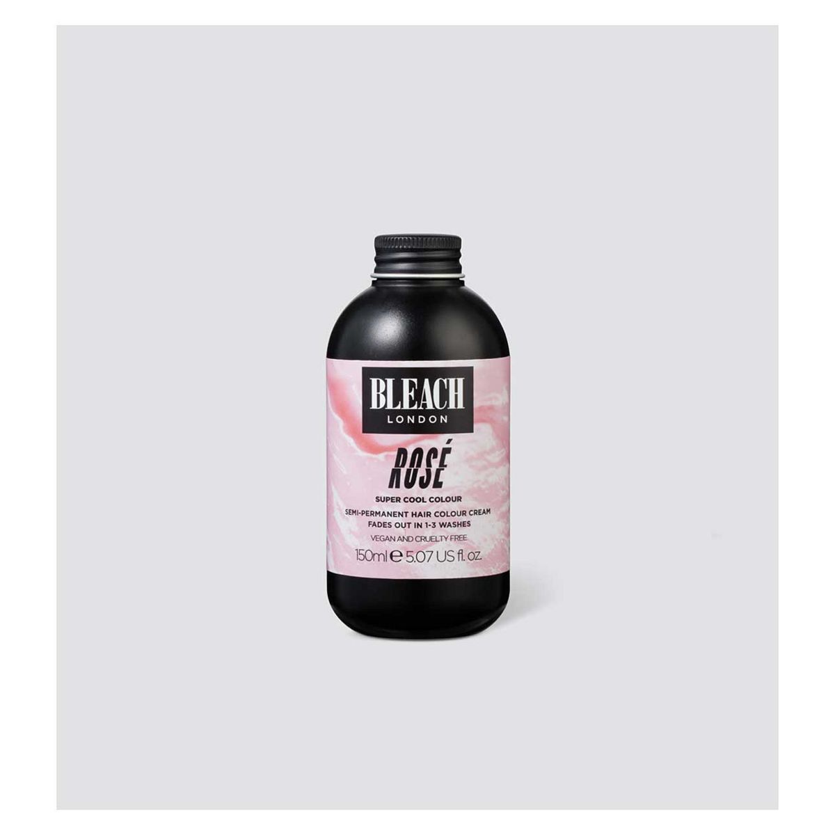 Bleach London Rose Super Cool Colour Semi Permanent Hair 150ml