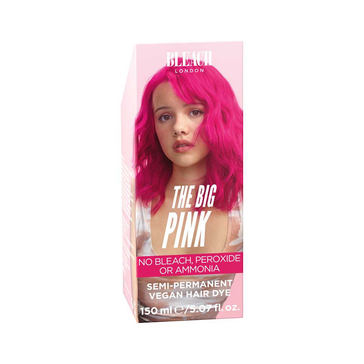 Bleach London The Big Pink Super Cool Colour Semi Permanent Hair 150ml
