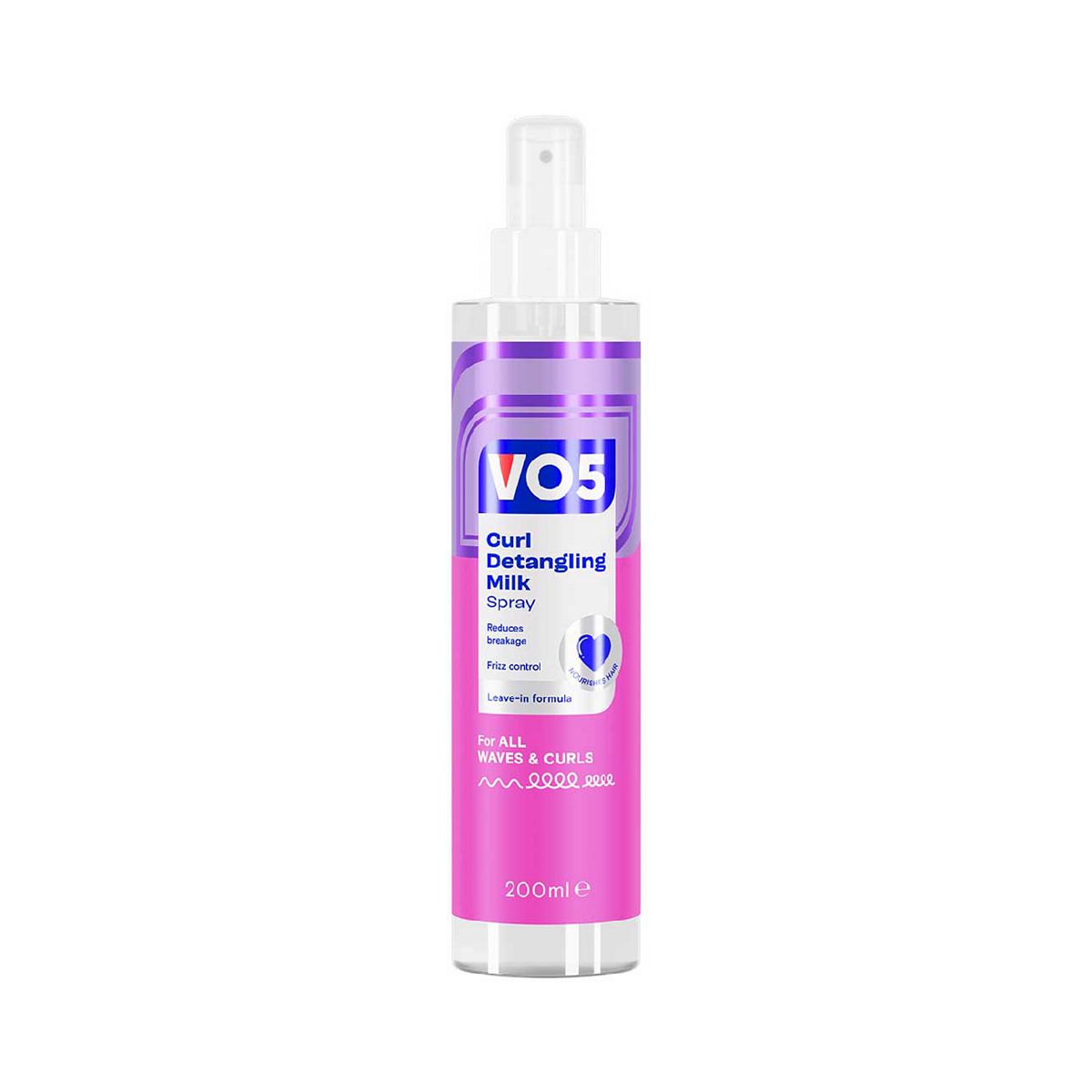 VO5 Curl Detangling Milk Spray200 ml, 200ml