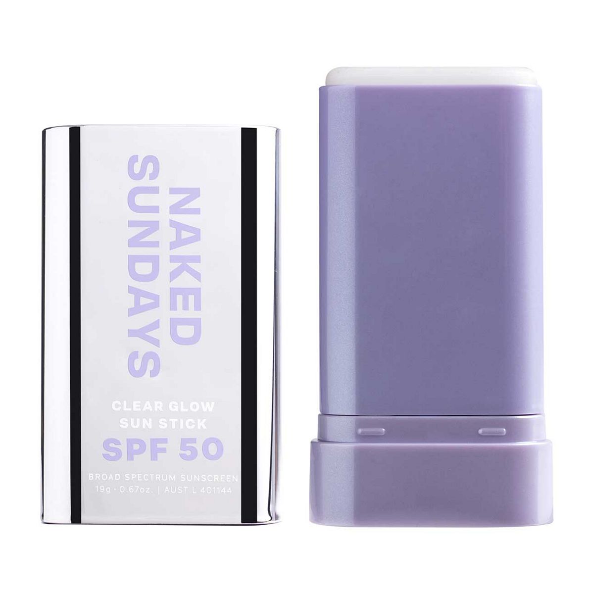 Naked Sundays Clear Glow Sun Stick 19g