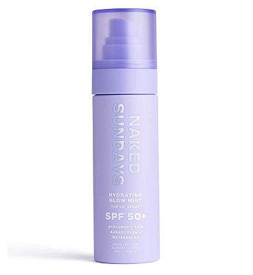 Naked Sundays Hydrating Glow Face Mist Top Up SPF50+ 75ml