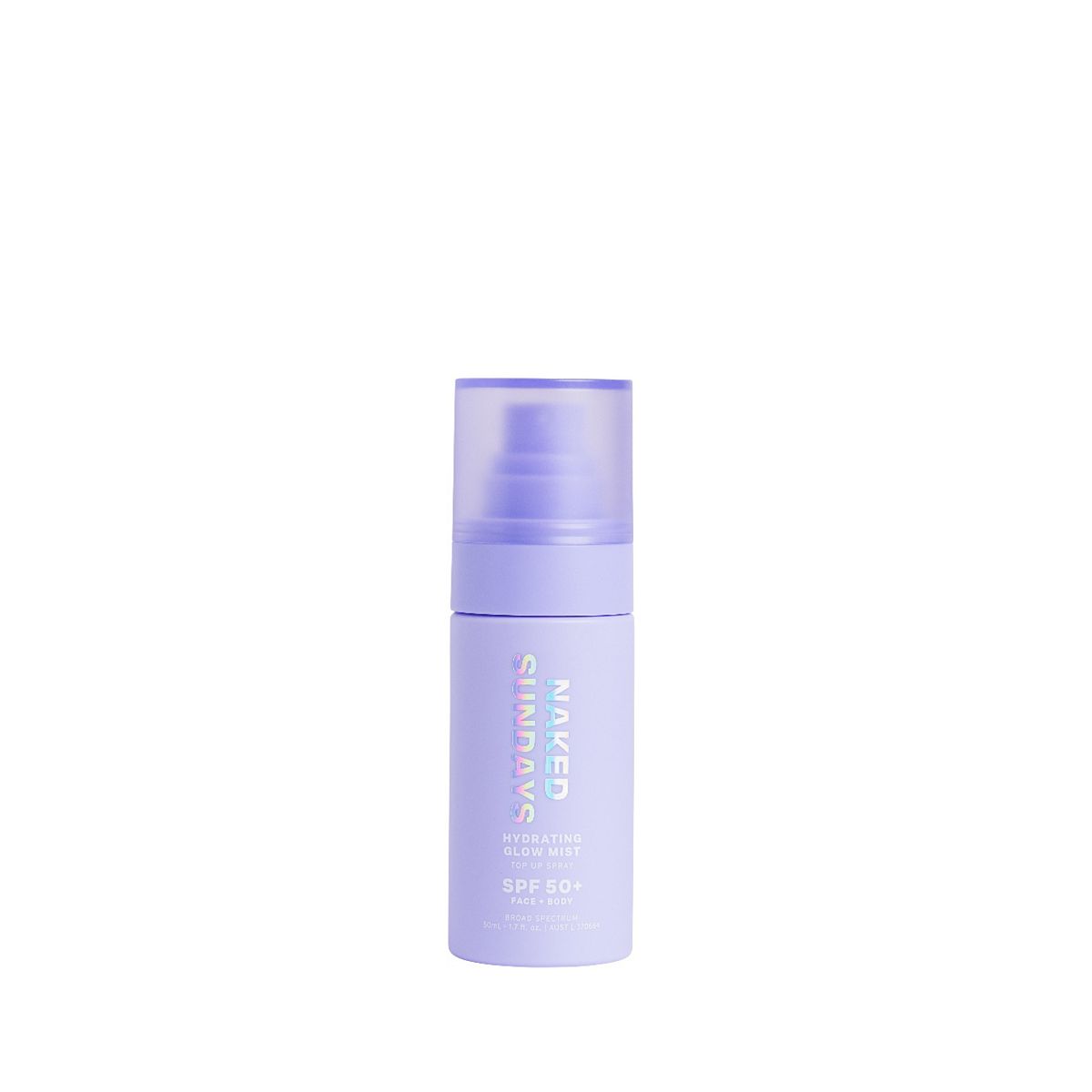 Naked Sundays Spf50 Hydrating Glow Mist - 50ml