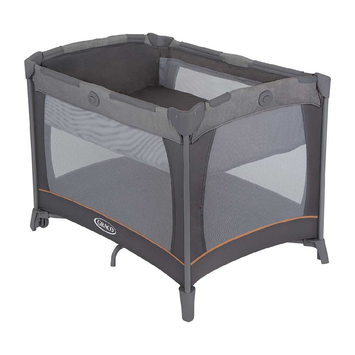 Graco Contour Bassinet Travel Cot Pebble