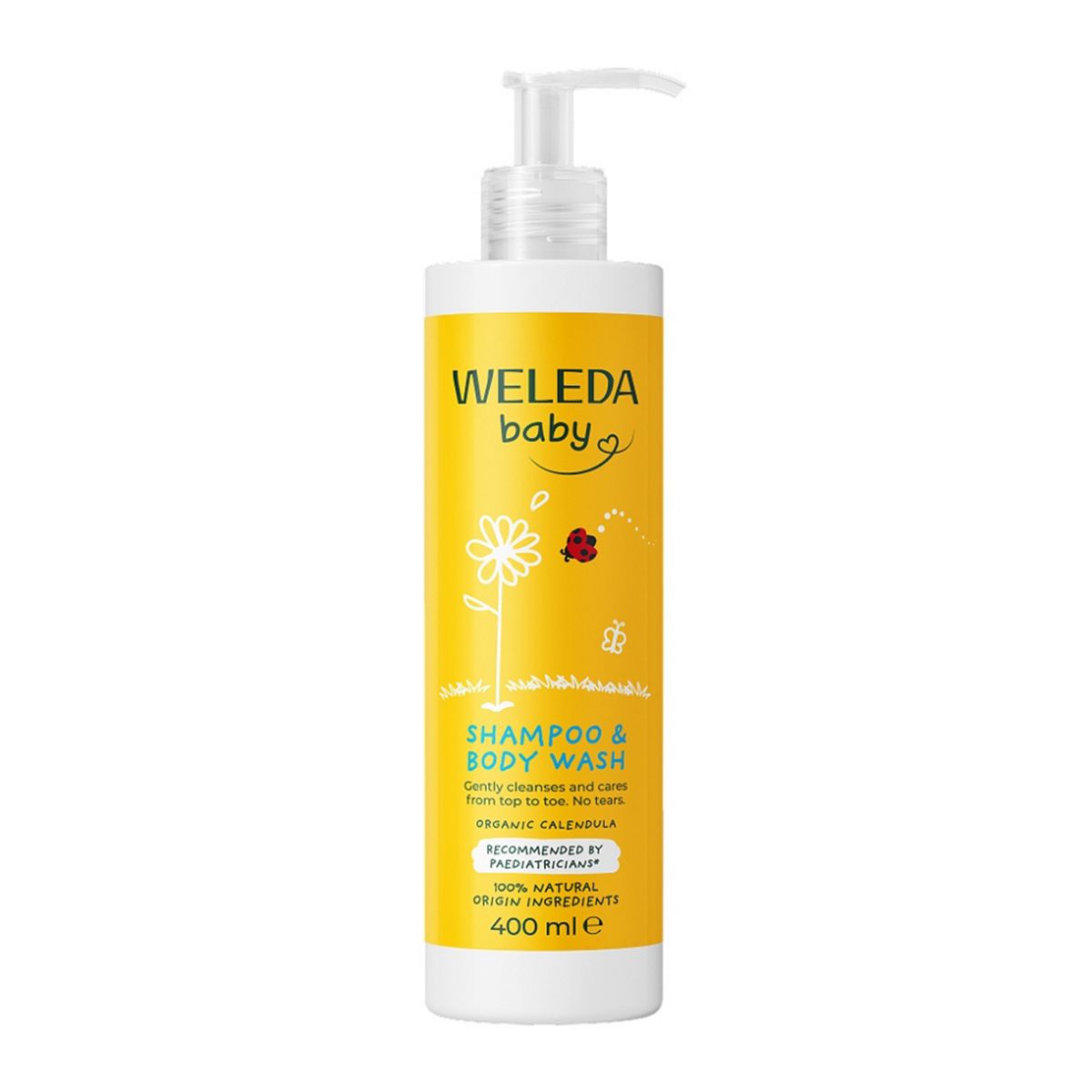 Weleda Calendula Shampoo And Body Wash 400ml
