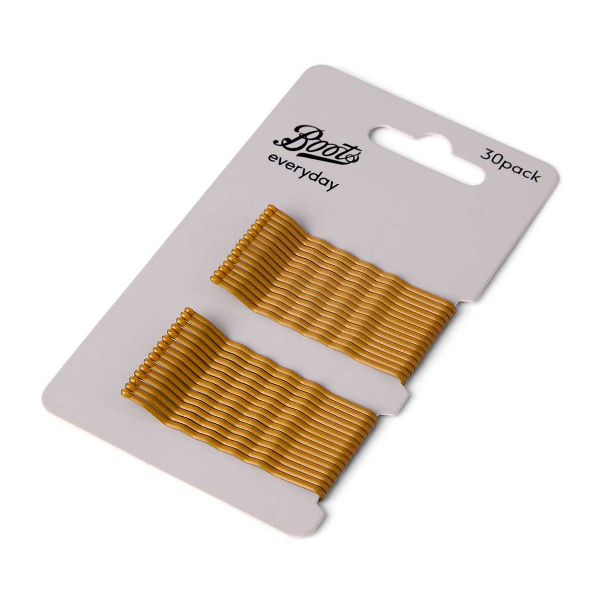   Hair Grips Blonde Matt 30S Multicolor