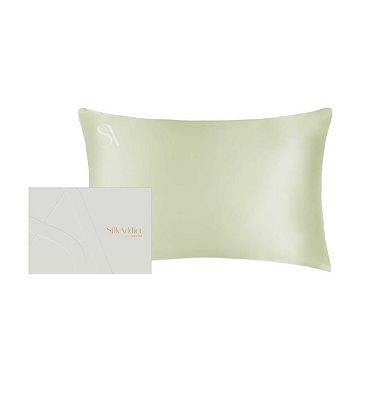 Silk Addict 100% Mulberry Silk Pillowcase Olive Green