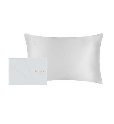 Silk Addict 100% Mulberry Silk Pillowcase Silver