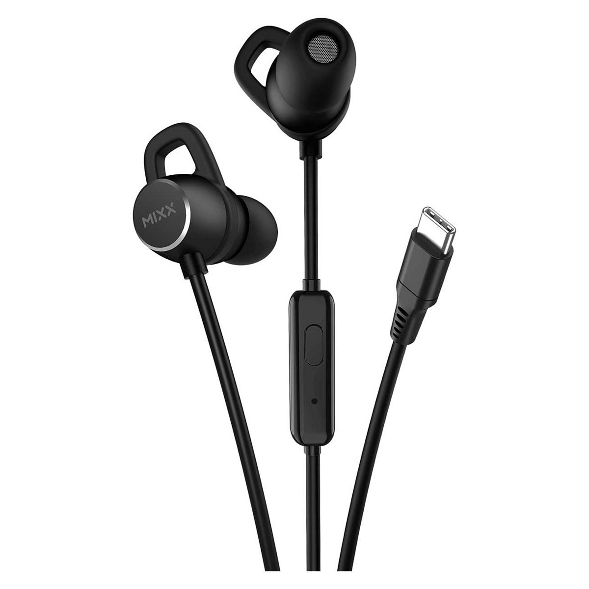 Mixx Soundport C Type Earphones Black