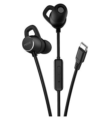 Mixx SoundPort C Type C Earphones Black