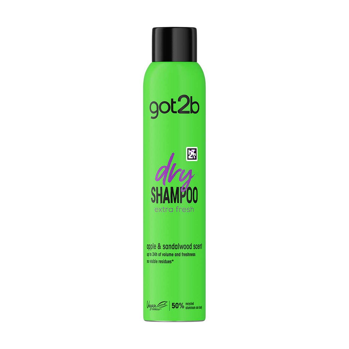 Schwarzkopf Got2B Dry Shampoo Extra Fresh Apple & Sandalwood200 ml, 200ml