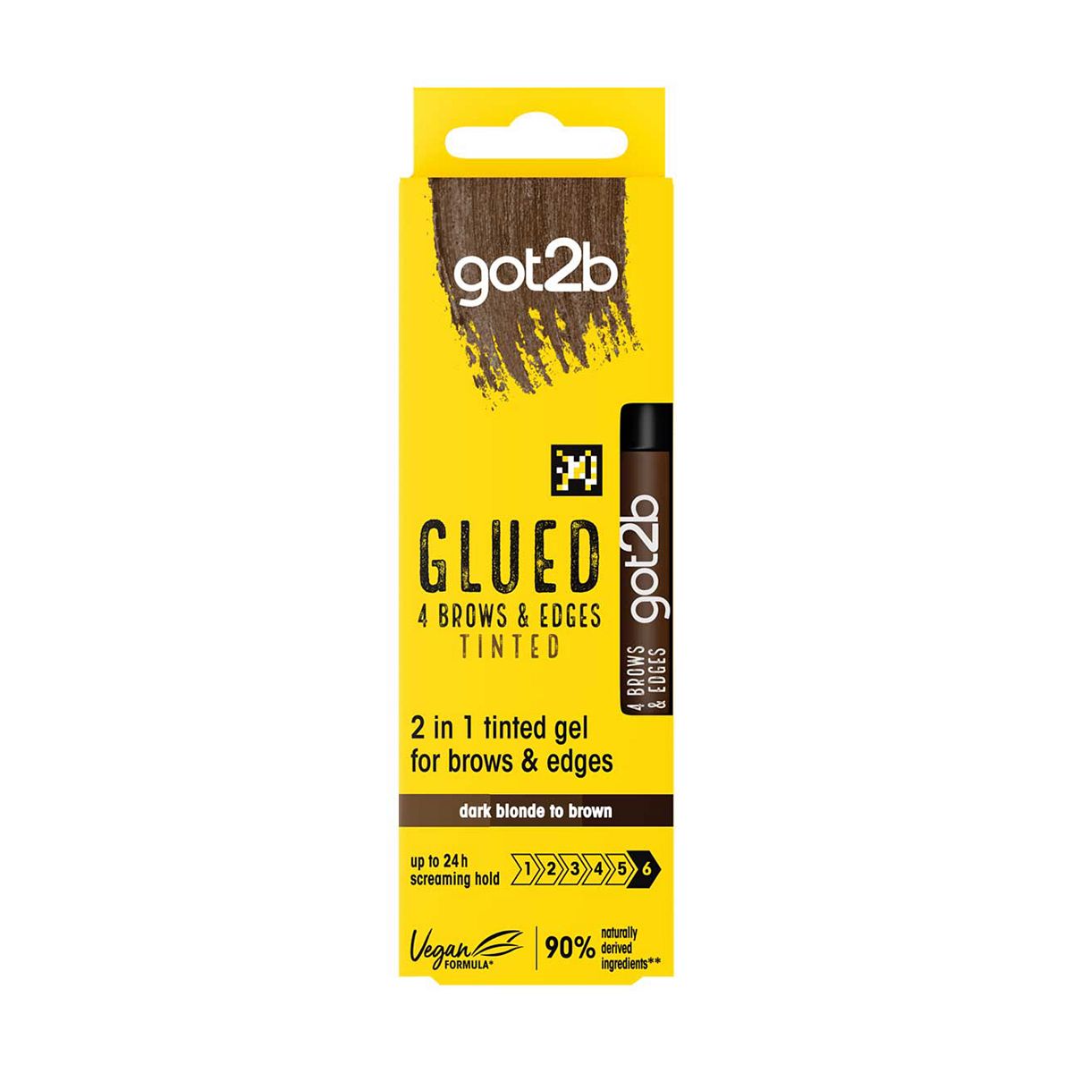Schwarzkopf Got2B Glued 4 Brows & Edges Tinted Brown 16ml