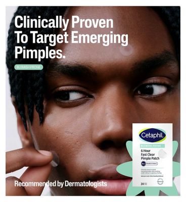 Cetaphil Gentle Clear Pimple Patches, 6 Hour Fast Clear with Salicylic Acid for Blemish-Prone Skin, 24 Emerging Spot Patches (5)