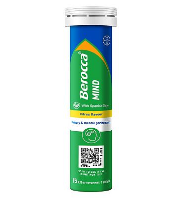 Berocca Mind Citrus Tablets 15s