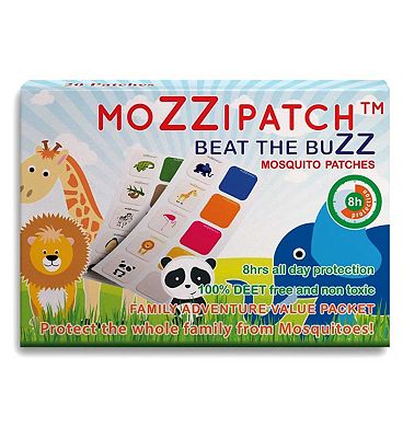 Mozzipatch Family Adventure Stick-On Anti-Mosquito Patches 20s