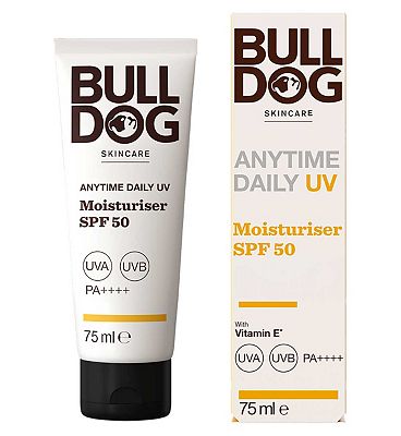 Bulldog Anytime Daily Moisturiser SPF50 75ml