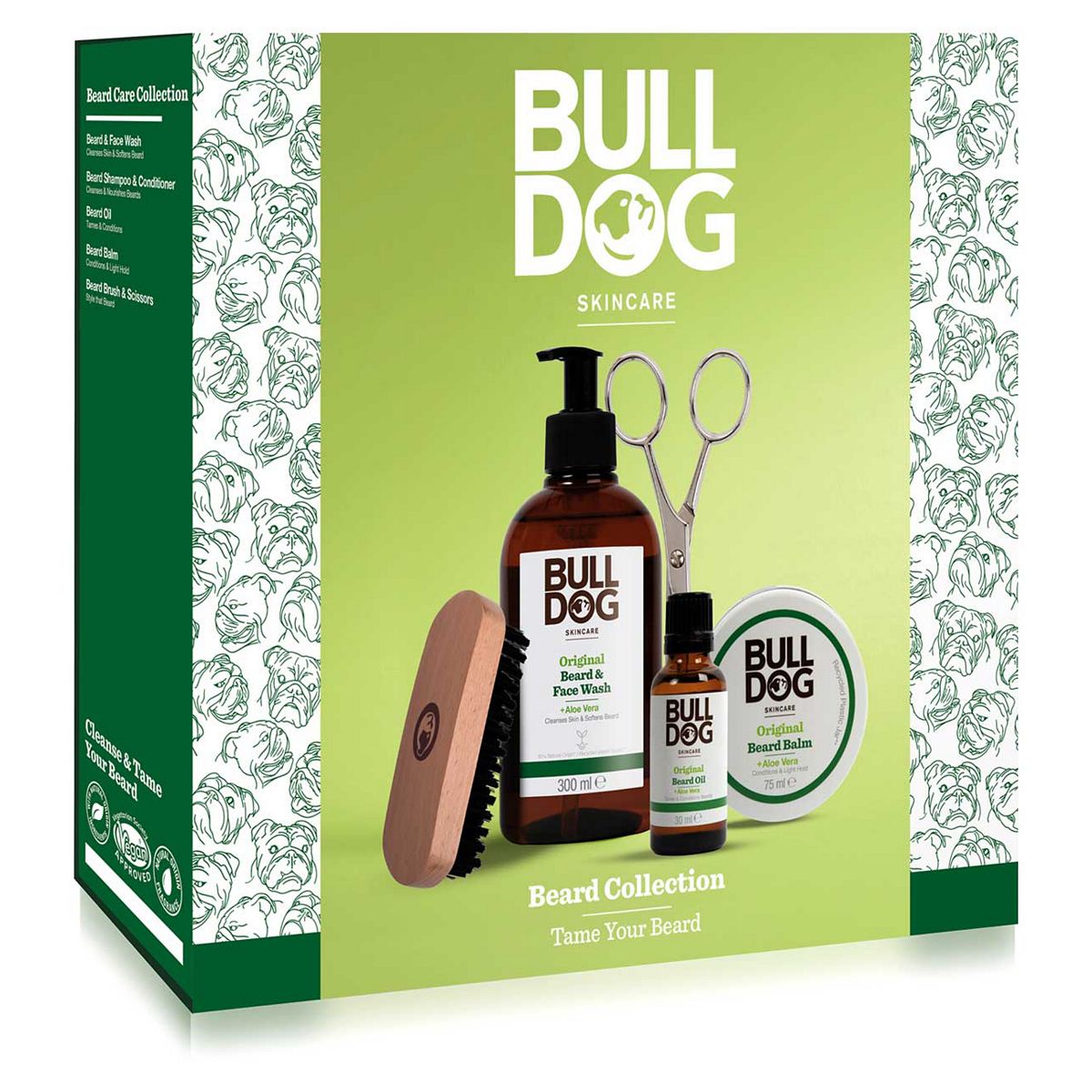 Bulldog Skincare Beard Collection Men's Gift Set