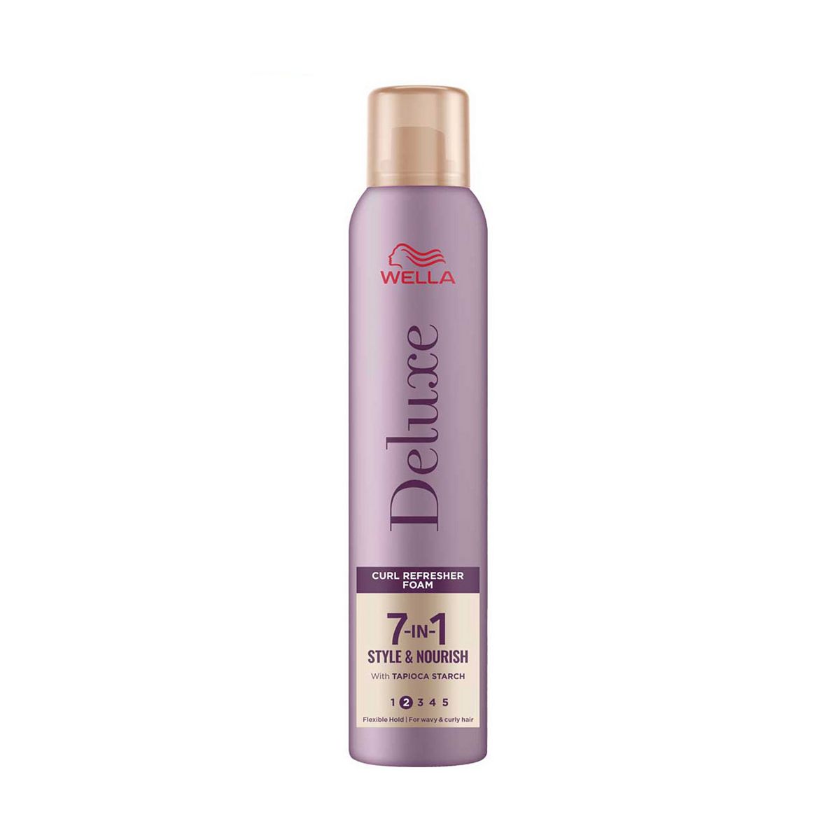 Wella Deluxe 7 In 1 Curl Refresher Foam200 ml, 200ml