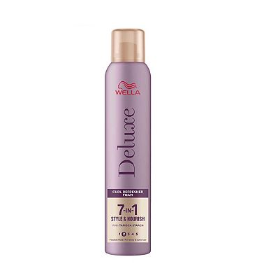 Wella Deluxe 7 in 1 Curl Refresher Foam 200ml