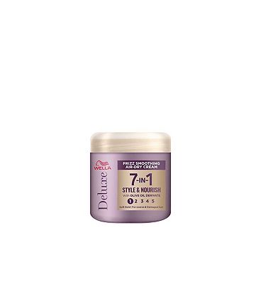 Wella Deluxe 7 in 1 Frizz Smoothing Air Dry Cream 150ml