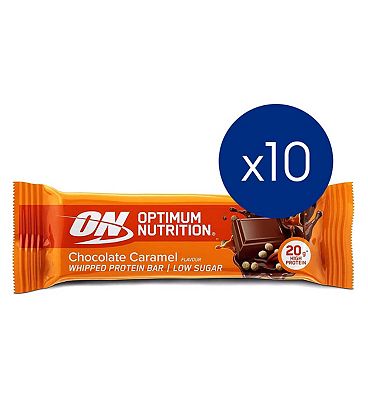 Optimum Nutrition Choco Caramel Bar X 10 Bundle