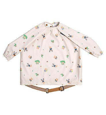 Bibado Long Sleeve Coverall Weaning Bib - George Pig