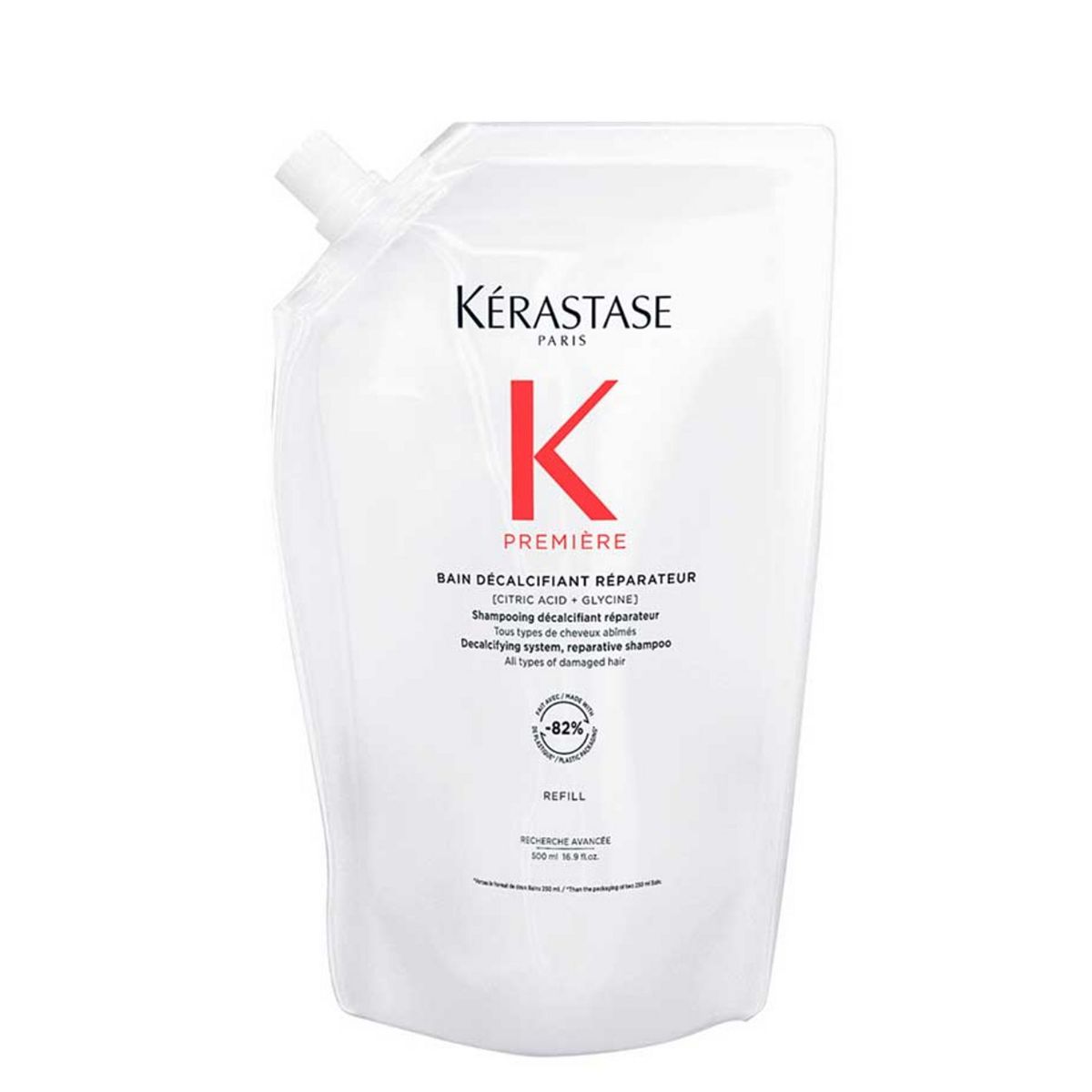 Kerastase Kérastase Première Bonding Shampoo Refill Pouch, For Damaged Hair With Pure Citric Acid 500ml