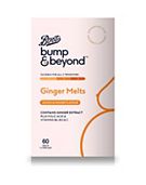 Boots Bump & Beyond Pregnancy Ginger Melt Tablets 60s