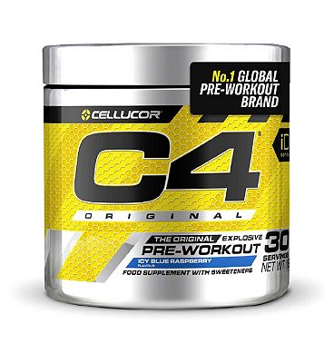 C4 Original Pre-Workout Icy Blue Raspberry 198g