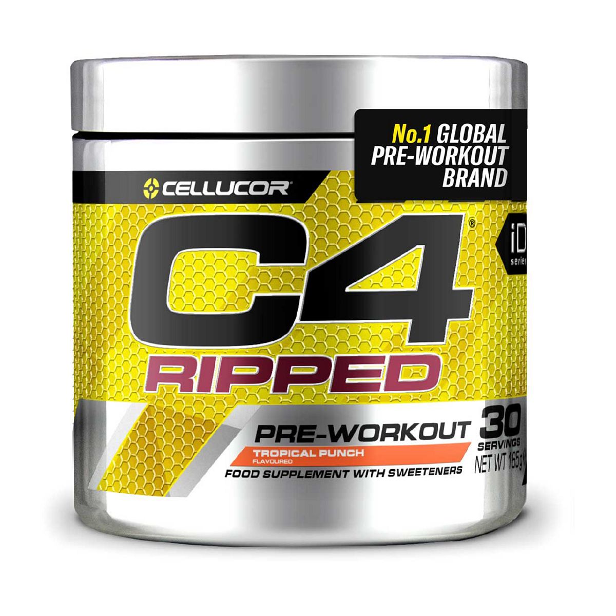 C4 Ripped Pre-Workout Tropical Punch 189G