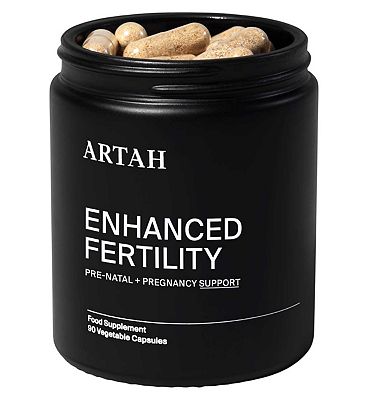 Artah Enhanced Fertility Supplement - 90 Capsules - Unisex