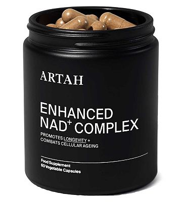 Artah Enhanced NAD+, Food Supplement, 60 Capsules