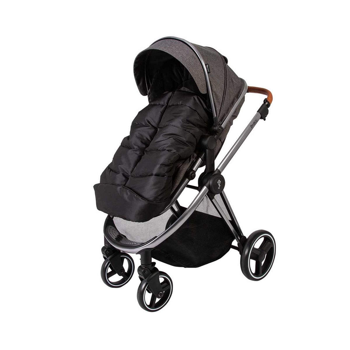 Red Kite Junior Footmuff Pram Accessory, Black - Image 3