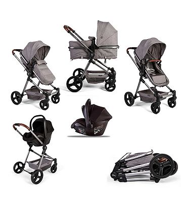 Red Kite Push Me Savanna I Travel System - Graphite