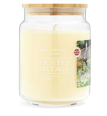 Wax Lyrical Large 475g Wax Filled Jar Country Cottage