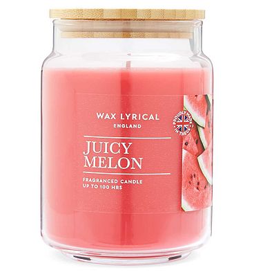 Wax Lyrical Large 475g Wax Filled Jar Juicy Melon