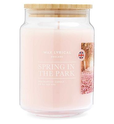 Wax Lyrical Large 475g Wax Filled Jar Spring in the Park