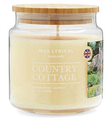 Wax Lyrical Medium 335g Wax Filled Jar Country Cottage