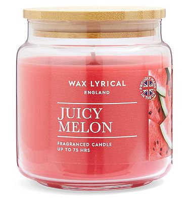 Wax Lyrical Medium 335g Wax Filled Jar Juicy Melon