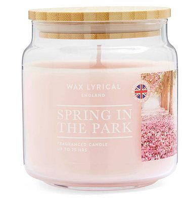 Wax Lyrical Medium 335g Wax Filled Jar Spring in the Park