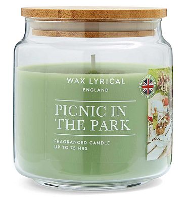 Wax Lyrical Medium 335g Wax Filled Jar Picnic In the Oark