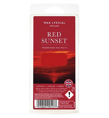Wax Lyrical Wax Melt Red Sunset 55g