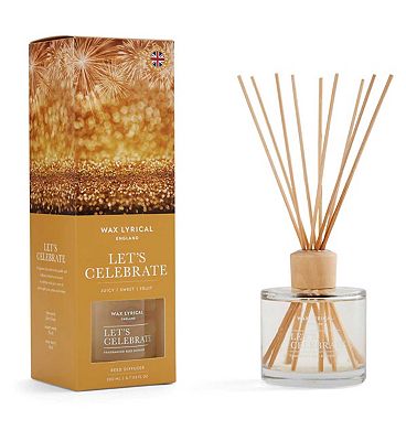 Wax Lyrical 200ml Reed Diffuser Lets Celebrate