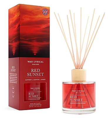 Wax Lyrical 200ml Reed Diffuser Red Sunset