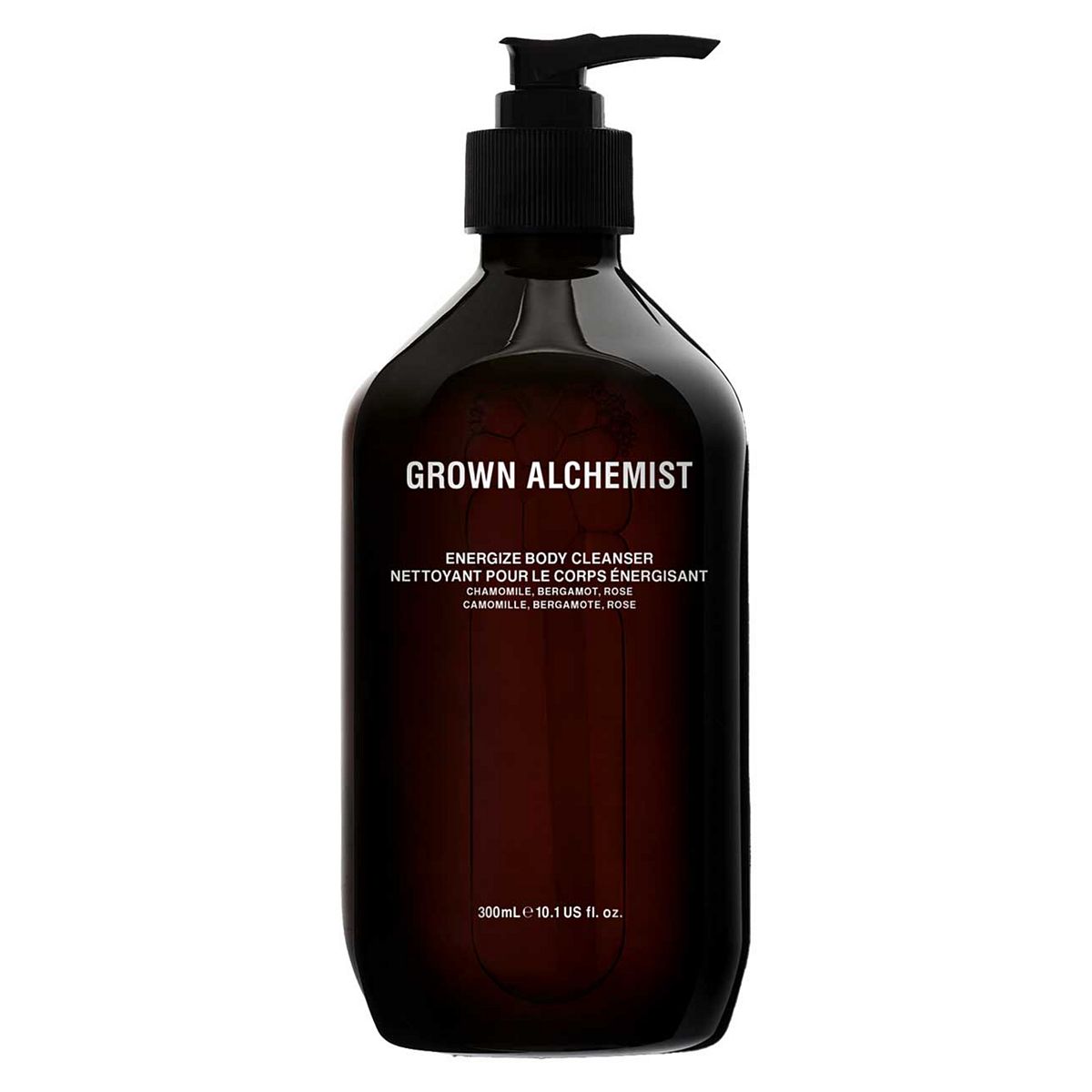 Grown Alchemist Energize Body Cleanser Chamomile, Bergamot + Rose 300ml