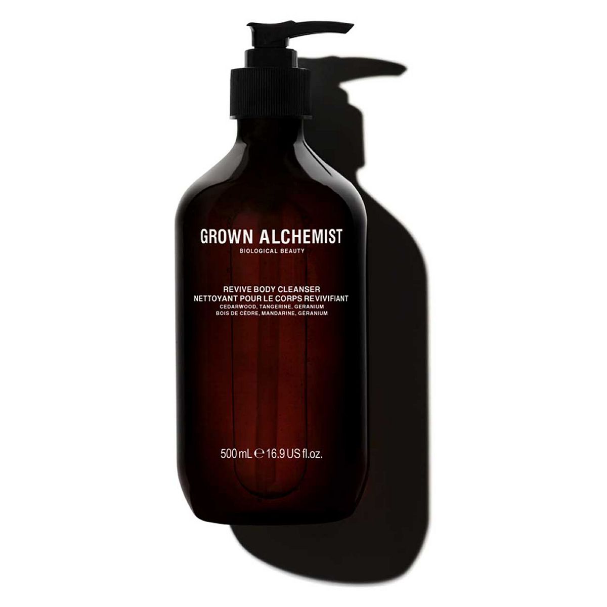 Grown Alchemist Revive Body Cleanser Geranium, Tangerine + Cedarwood 500ml
