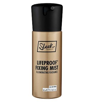 Click to view product details and reviews for Sleek Makeup Lifeproof All Day Fixing Mist Illuminating Radiance 80ml.