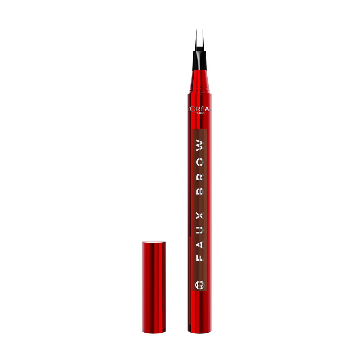L'Oreal Paris Brown Tint Pen, Infallible Faux Brow, Up To 2-Day Brow Tint, Auburn, 1g