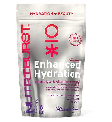 Click to view product details and reviews for Nutriburst Enhanced Hydration And Beauty Powder Watermelon Sachets 3g 6s.