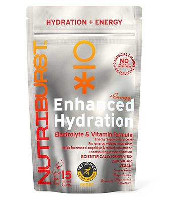 Click to view product details and reviews for Nutriburst Enhanced Hydration And Energy Powder Mixed Flavours Sachets 35g 15s.